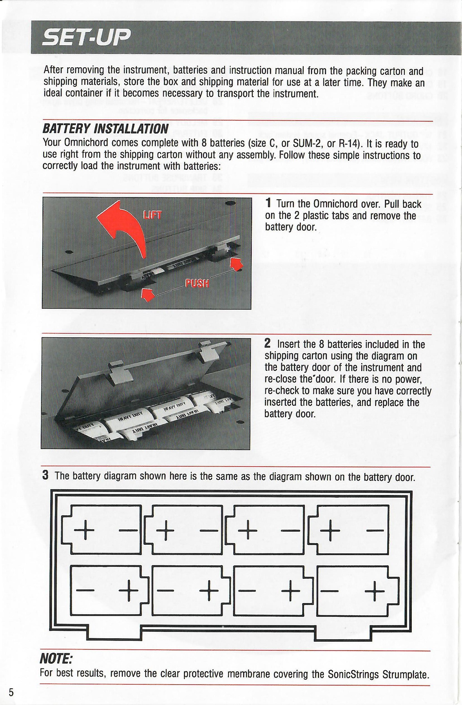 Facsimile of original printed page 5.