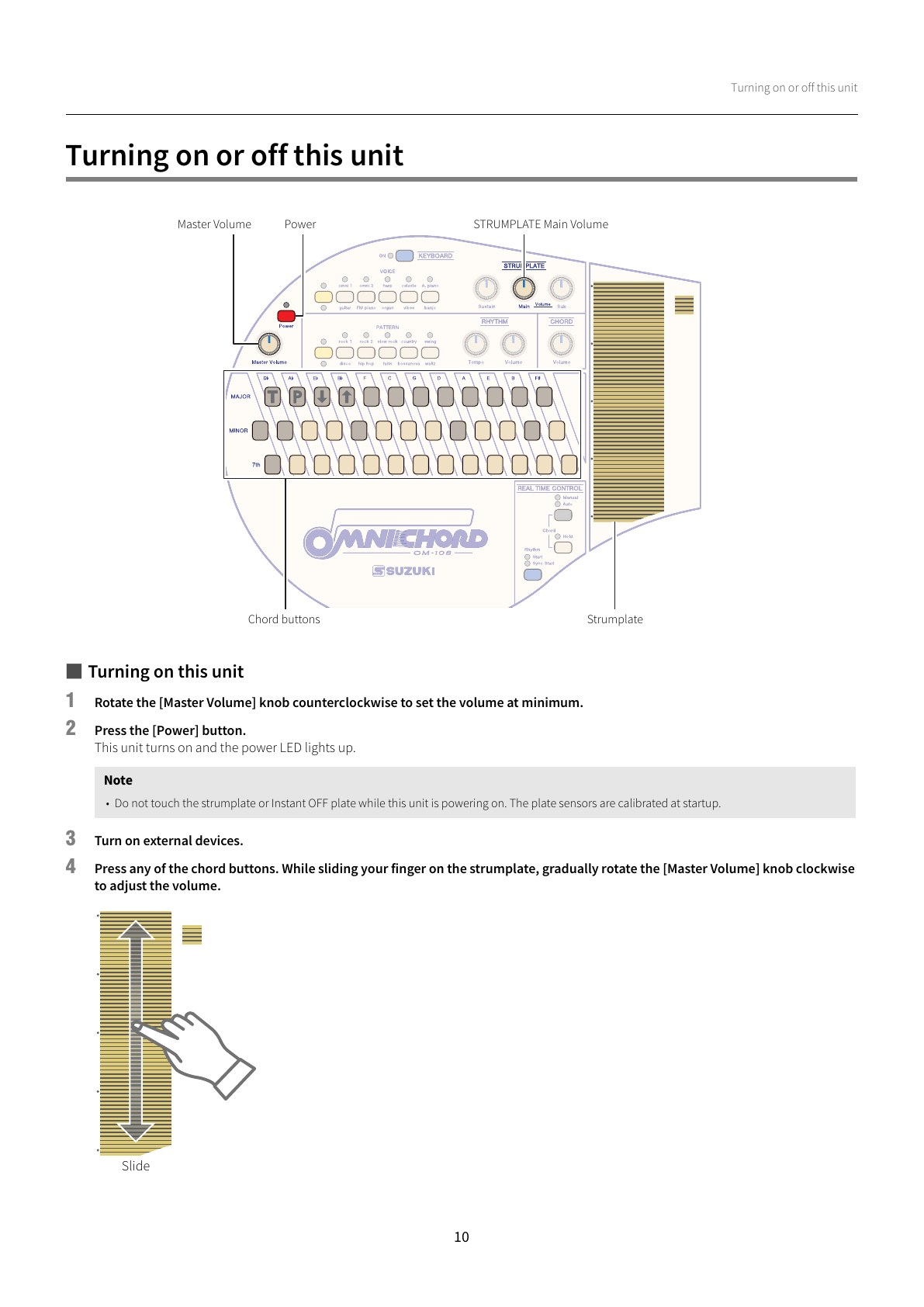 Suzuki OM-108 Owner's Manual, page 11 of 60