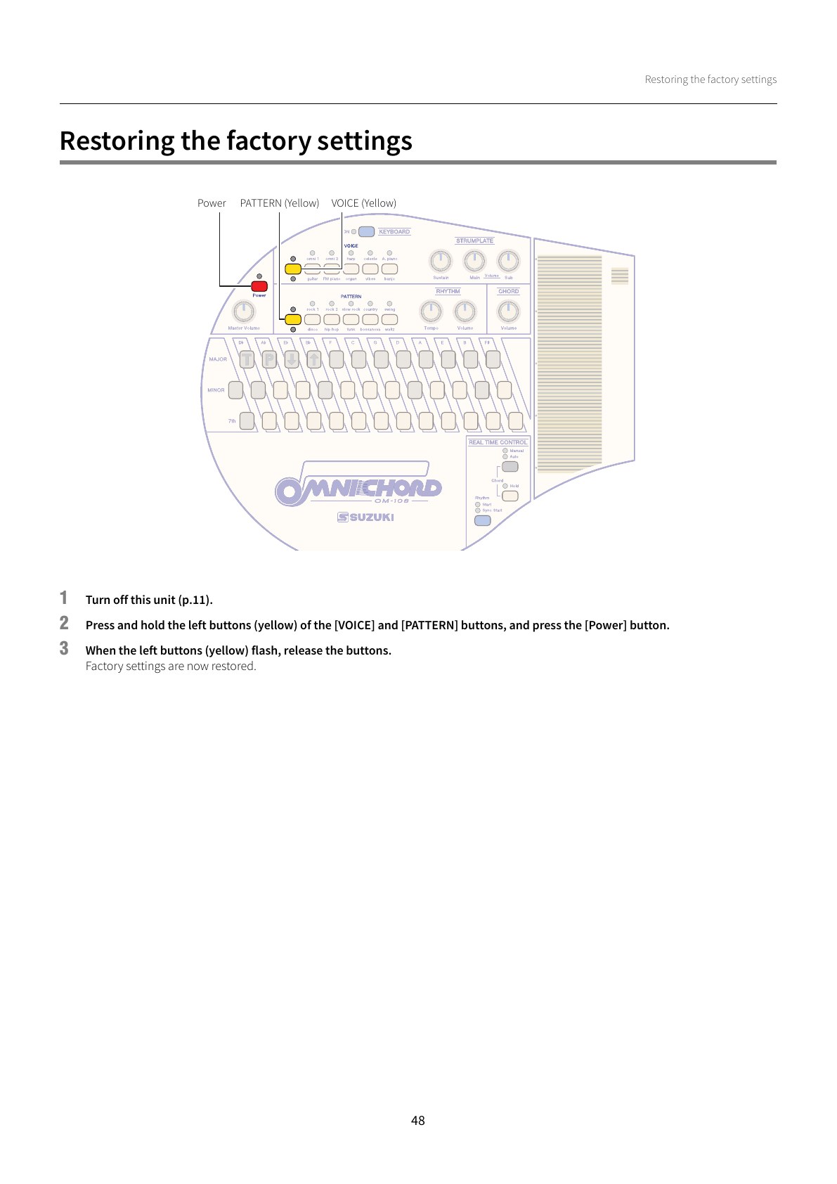 Suzuki OM-108 Owner's Manual, page 49 of 60