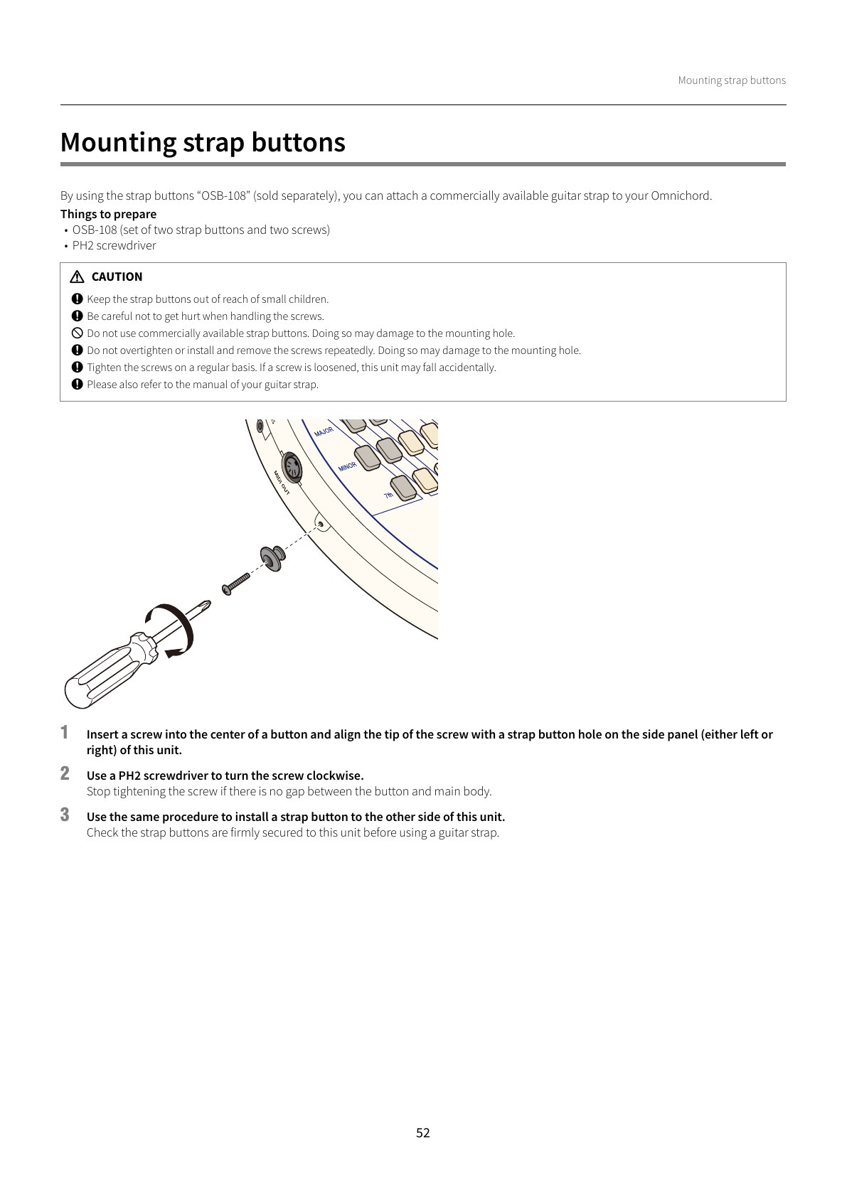 Suzuki OM-108 Owner's Manual, page 53 of 60