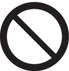 Prohibited action