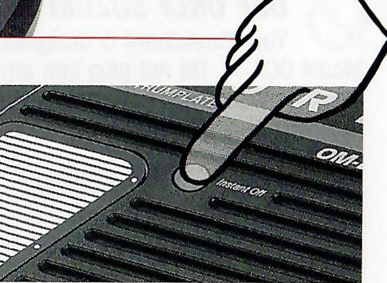 The Instant Off touch point used to stop all sound.