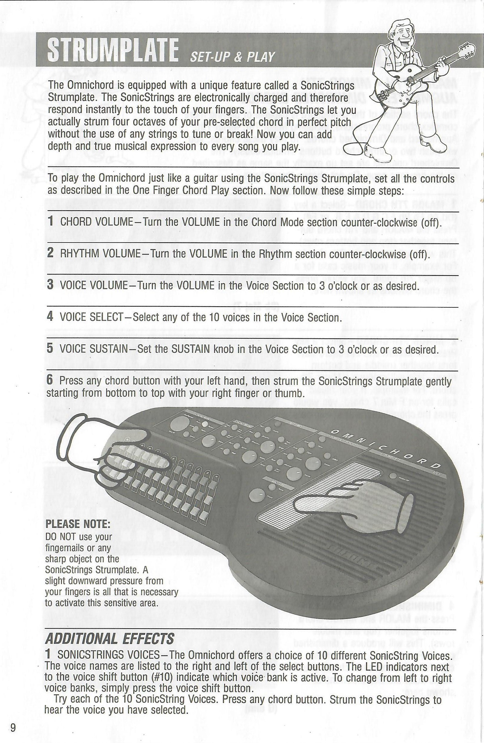 Facsimile of original 9.