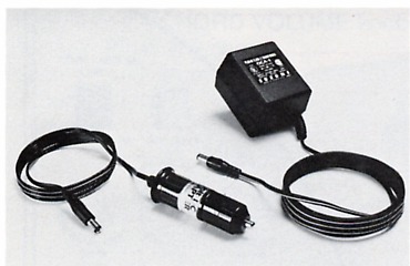 OCD-12 car adapter and OCA-1 mains power adapter.