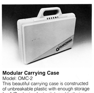 Original OMC-2 modular carrying case.