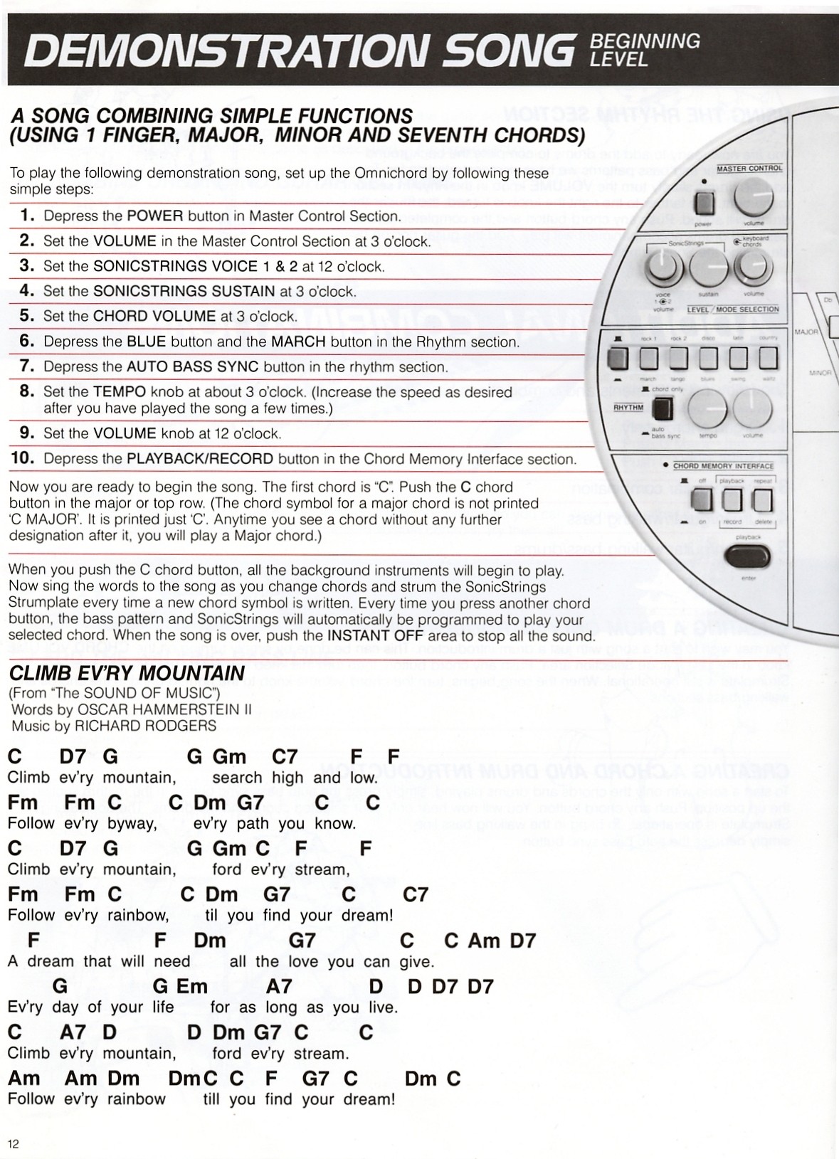 Facsimile of original printed page 12.