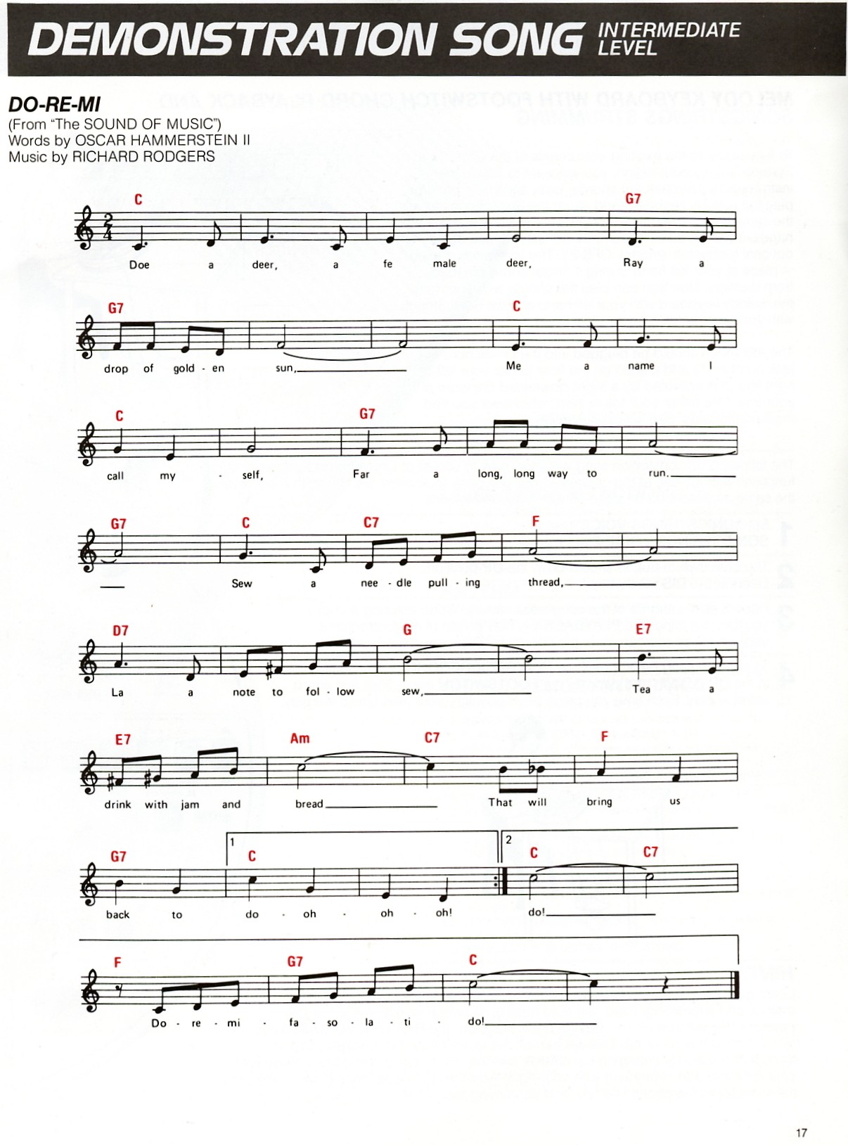 Facsimile of original printed page 17.