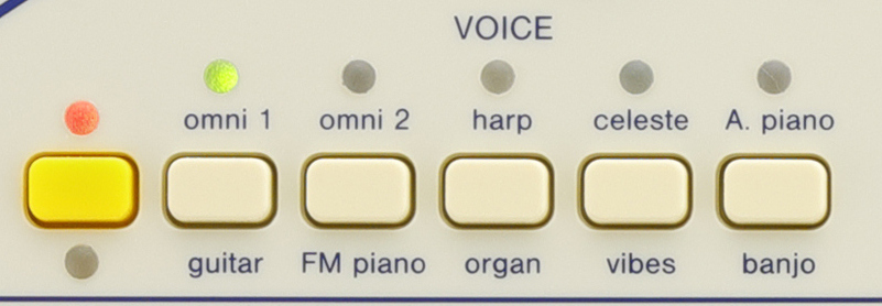OM-108 voice selection panel
