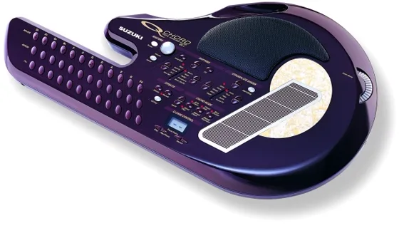Suzuki QChord QC-1 burgundy electronic musical instrument