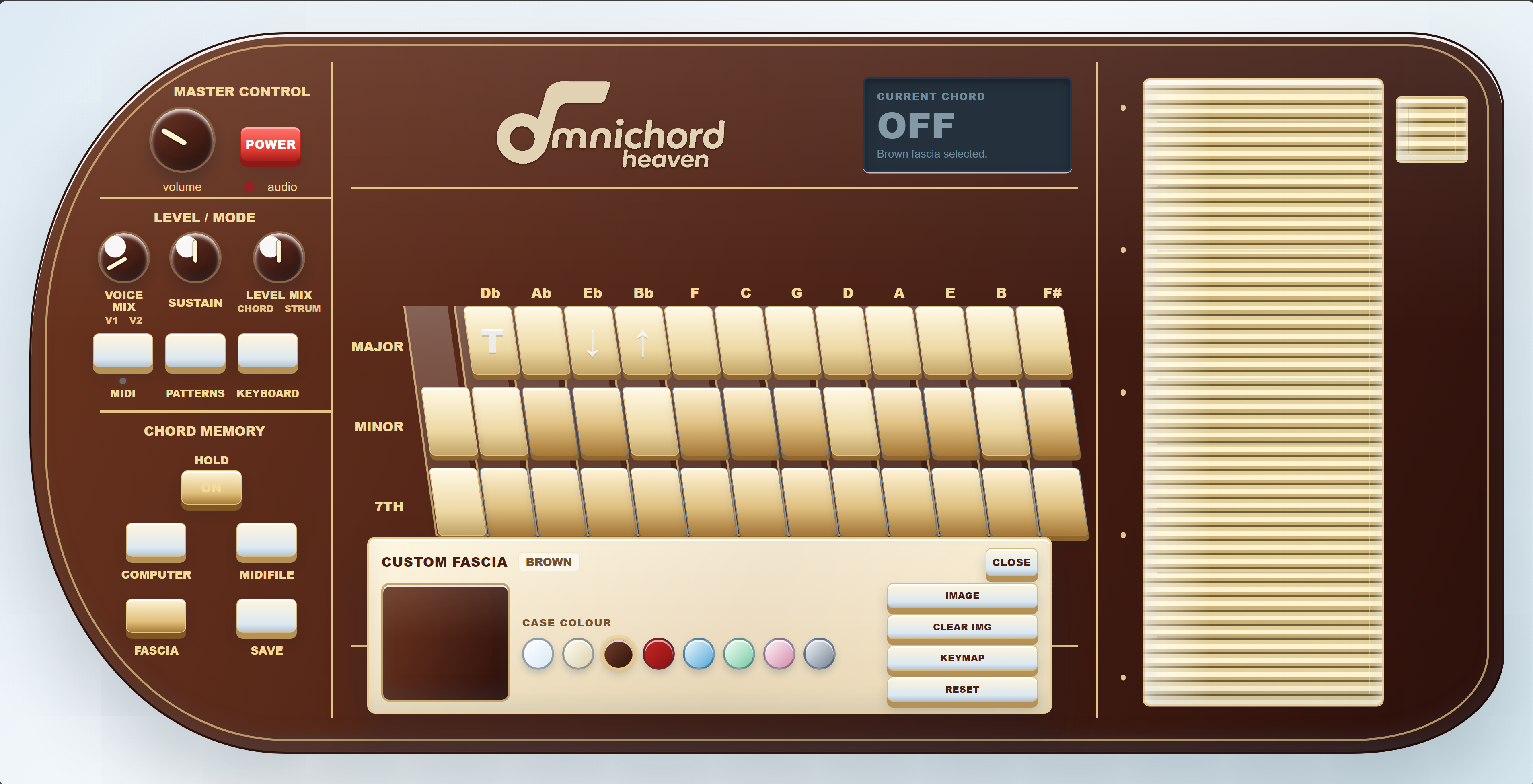 OH-84 fascia controls
