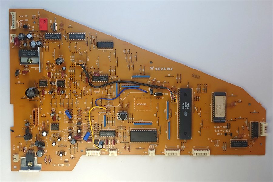 Suzuki Omnichord OM-100 later type MGS-50B main board