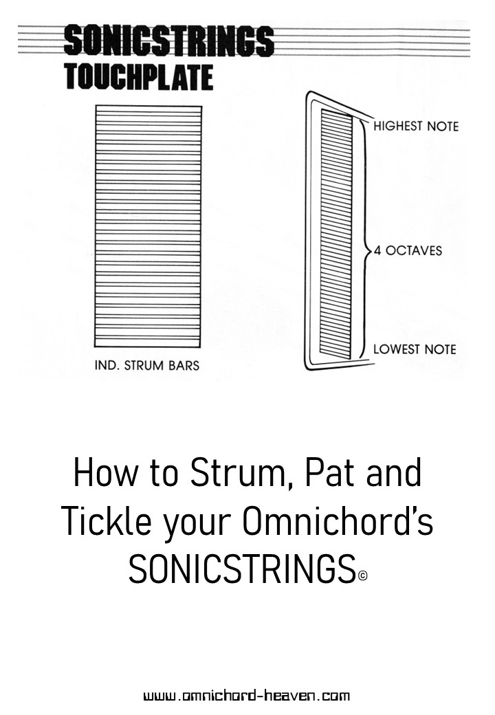 SonicStrings touchplate guide cover